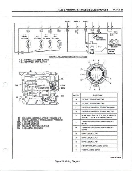 4l60e Transmission Plug Wiring Diagram