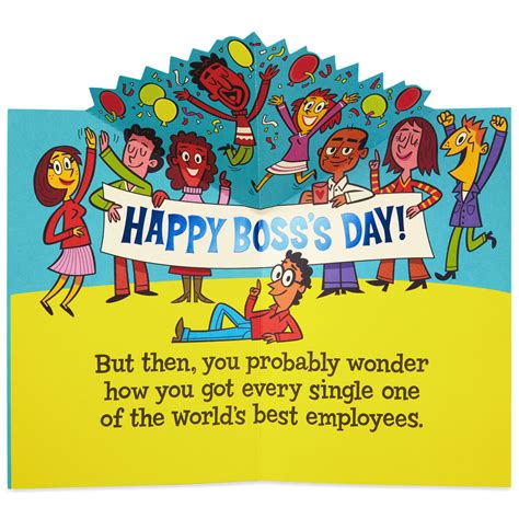 World's Best Boss and Employees Funny Boss's Day Card From Us ...