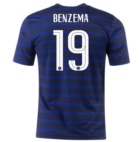 Karim Benzema #19 France 2020/21 Home Soccer Jersey Model[2113874] | Karim Benzema - Cheap ...