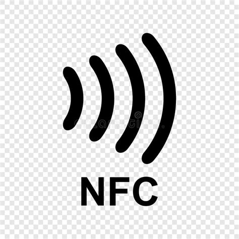 Sign Symbol, NFC Near Field Communication, Vector Icon Contactless ...