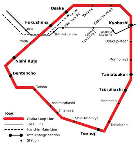 Osaka Loop Line: Getting around Osaka with the Japan Rail Pass | Osaka, Japan train, Japan