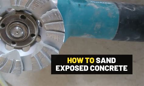 How We Sand Concrete: For Exposed Floors, Columns And Beams