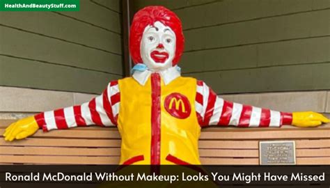 Ronald McDonald Without Makeup: Looks You Might Have Missed