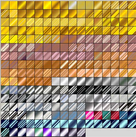 FREE 890+ Metal Gradients for Photshop