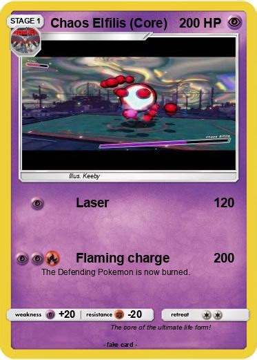 Pokémon Chaos Elfilis Core - Laser - My Pokemon Card