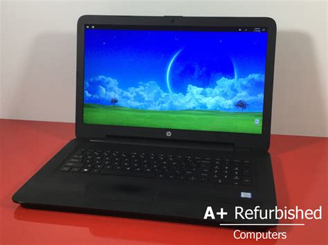 Big Screen 17" HP Laptop - A+ Refurbished - Refurbished Desktop ...