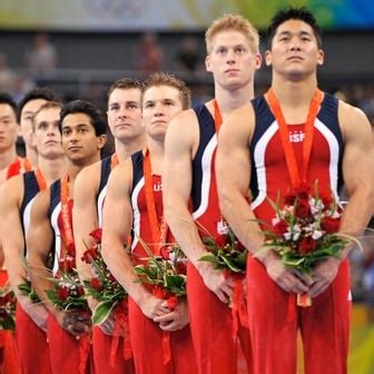 USA wins team bronze medal in men's gymnastics at 2008 Olympic Games ...