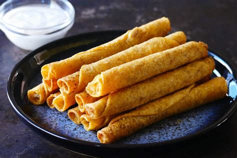 Frozen Taquitos in Air Fryer - Paint The Kitchen Red