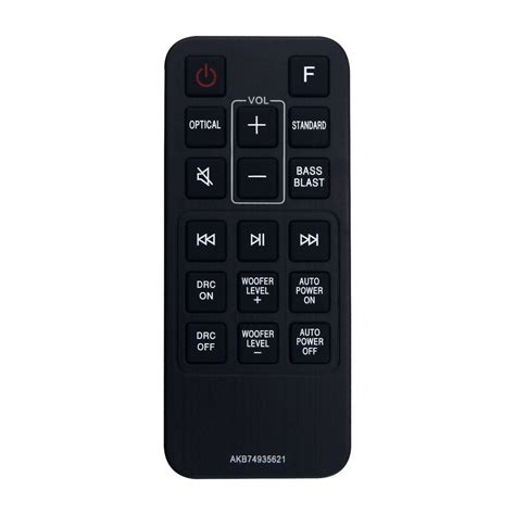 GG+Brand new remote control AKB74935621For LG soundbar SJ2 accessories replacement | Shopee ...