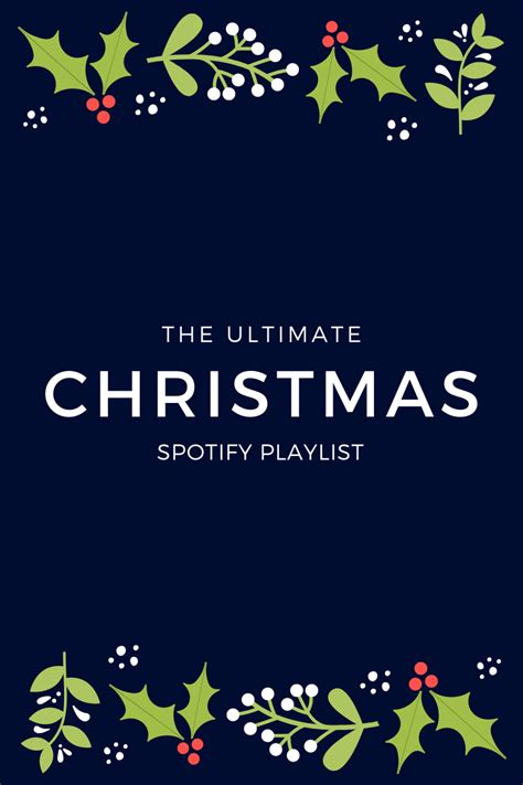 The Ultimate Spotify Christmas Playlist - Modern Mollie