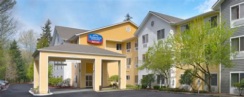 Bellevue Redmond WA Hotels| Fairfield Inn Seattle Bellevue Hotel