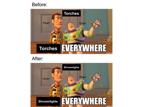 [Idiots everywhere meme] Pure torch-ure : r/hermitcraftmemes