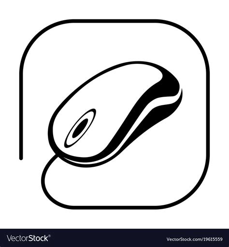 Icon computer mouse Royalty Free Vector Image - VectorStock