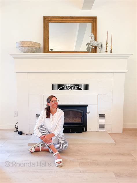 Painting A Fireplace White – Hallstrom Home