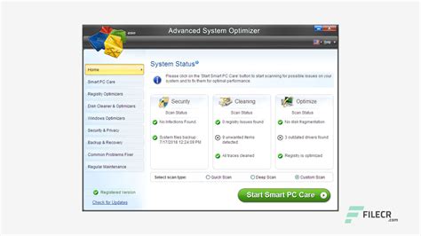 Advanced System Optimizer 3.81.8181.234 - FileCR