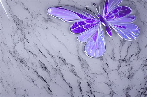 Bright White Marble Paper with Silver Metallic Veins · Creative Fabrica