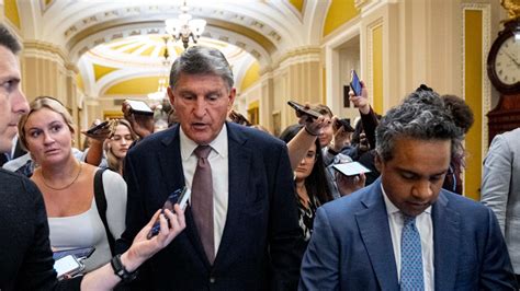 Manchin decision will leave a Democratic Senate seat open to the GOP ...