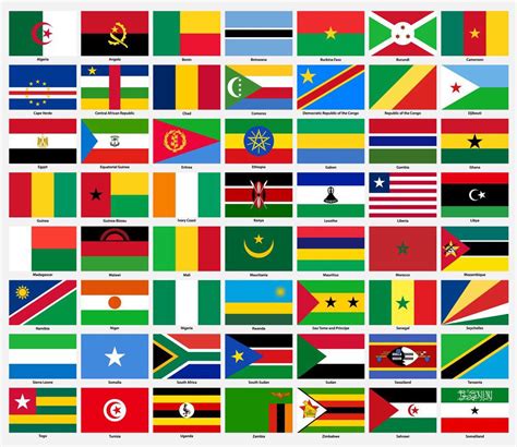 Flags Of African Countries