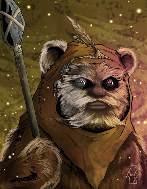 Ewok by Spidertof on DeviantArt