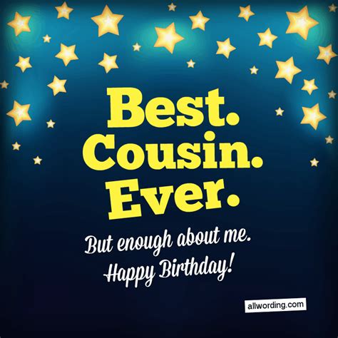 Happy Birthday, Cuz! 50+ Birthday Wishes For Your Remarkable Cousin » AllWording.com