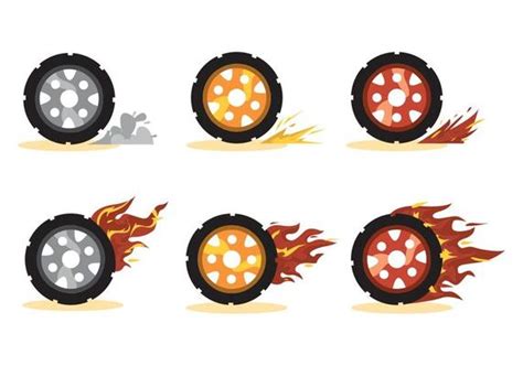 Tire Burnout Vector Art, Icons, and Graphics for Free Download