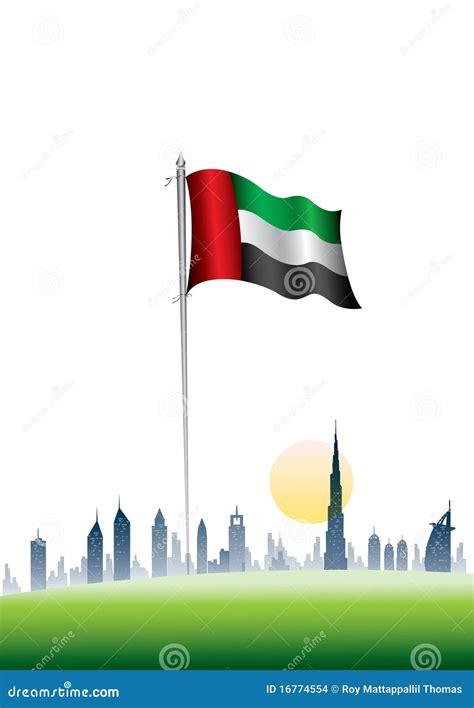 UAE National Flag Stock Images - Image: 16774554