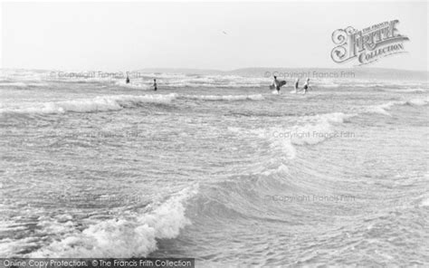 Photo of Westward Ho!, Surfing c.1955 - Francis Frith