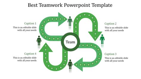 Infographic Teamwork Powerpoint Template - SlideEgg