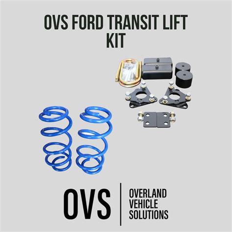 Ford Transit RWD Lift Kit - Overland Vehicle Solutions - OVS4WD