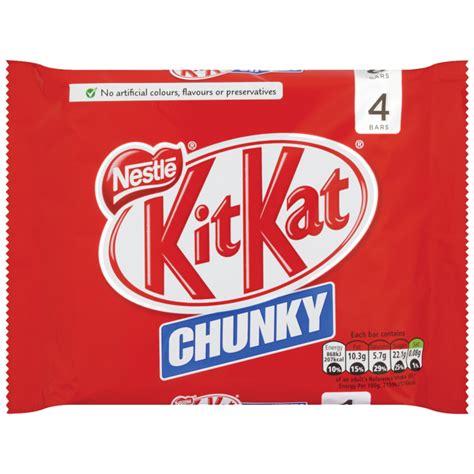 KitKat Chunky 4pk - Centra