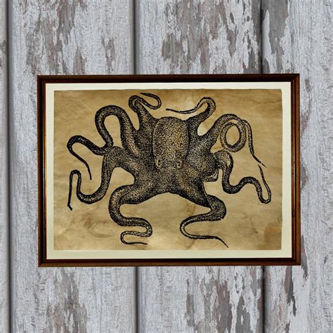 Octopus art print | Octopus art print, Octopus art, Art prints