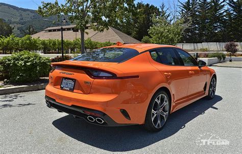 2019 Kia Stinger GTS Quick Take Review: A Limited Edition, Bright Orange Drift Machine - The ...