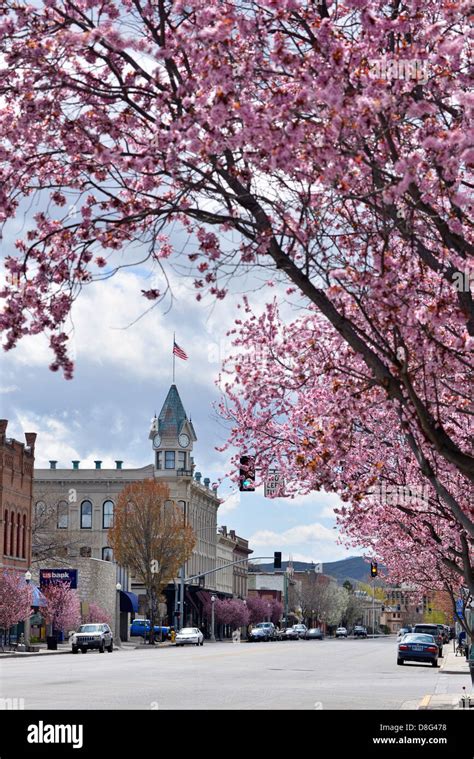 Downtown Baker City, Oregon Stock Photo - Alamy