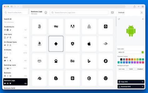 Icon Buddy: más de 100000 iconos open source y personalizables