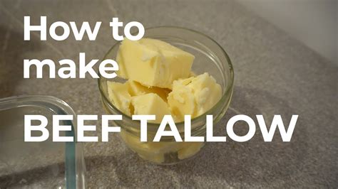 How to render Beef Tallow | Amazing Fat Source for Keto and Carnivore ...