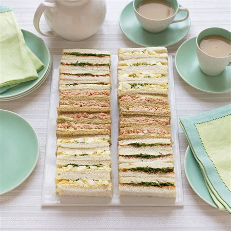 Tea Sandwich Recipes for Kids' Parties