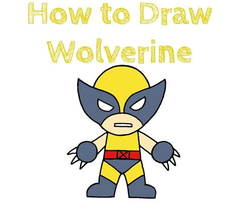 How to Draw Wolverine full Body | How to draw wolverine, Elementary ...