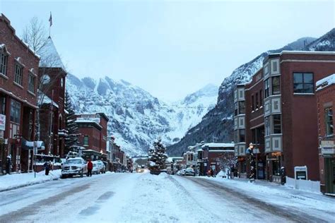 Small Towns to Visit in Winter - TELLURIDE, CO | Small towns, World's best, Towns