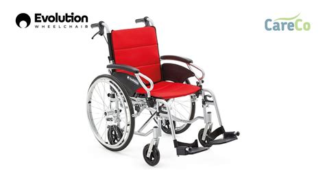 Evolution Wheelchair - a 2 in 1 self propelled and transit chair - YouTube