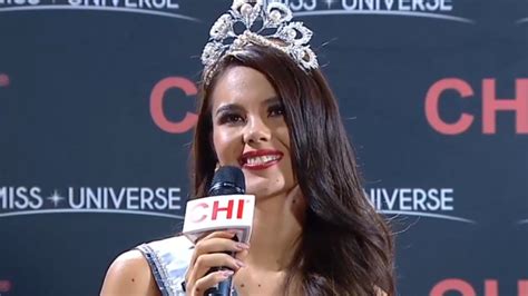 Watch Catriona Gray's very first interview as Miss Universe 2018 | PEP.ph