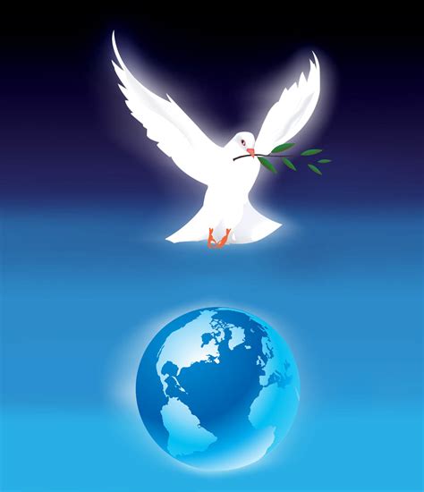 World Peace Poster Vector Art & Graphics | freevector.com