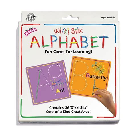 Alphabet Cards | Wikki Stix