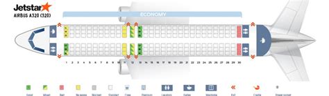 14+ Jetstar seating arrangement