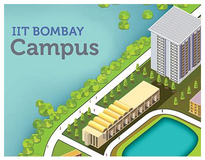 Campus Map: IIT-Bombay Isometric View :: Behance