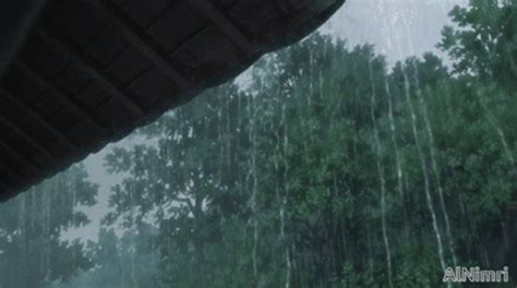 Rain Anime GIF - Rain Anime Woods - Discover & Share GIFs