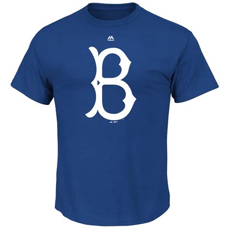 Majestic Brooklyn Dodgers Royal Big & Tall Cooperstown Logo T-Shirt