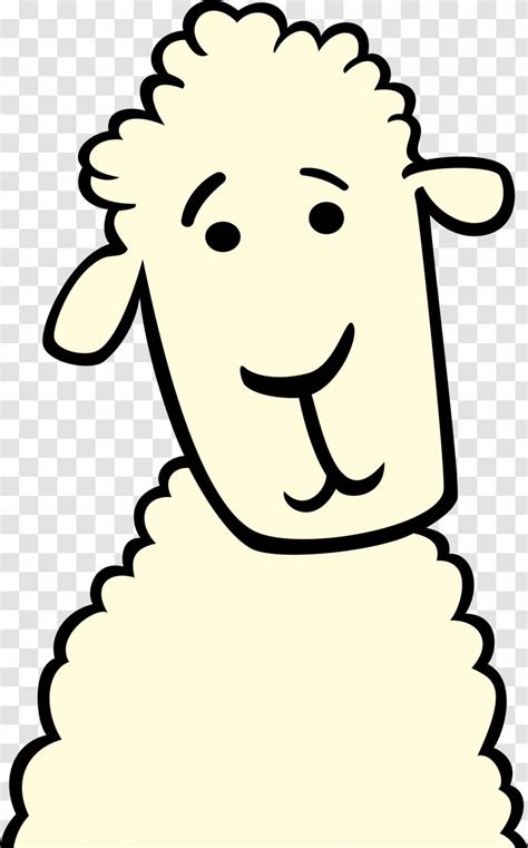 Sheep Cartoon Herd Illustration - Emotion - Yellow Transparent PNG