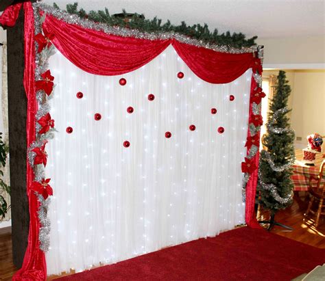 Diy Christmas Backdrop