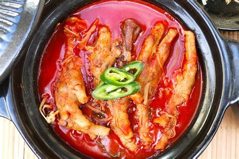 Korean Spicy Chicken Feet Stew | Asian Inspirations