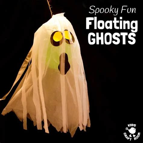 Halloween Party Ideas - Giant Floating Ghost Craft - Kids Craft Room